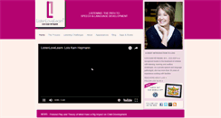 Desktop Screenshot of listenlovelearn.com